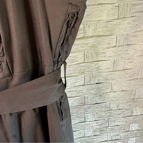 Torrid Womens Dress gathered ruffle bubble balloon sleeve Whimsigoth evening - Picture 4 of 10